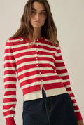 Cami Striped Cardigan