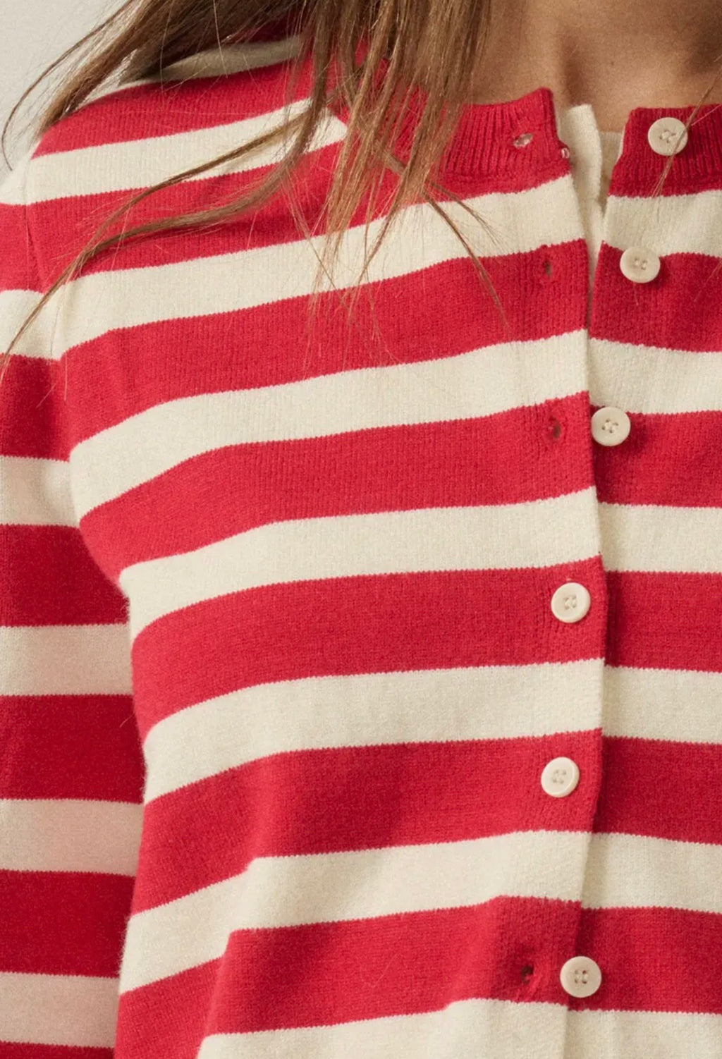 Cami Striped Cardigan