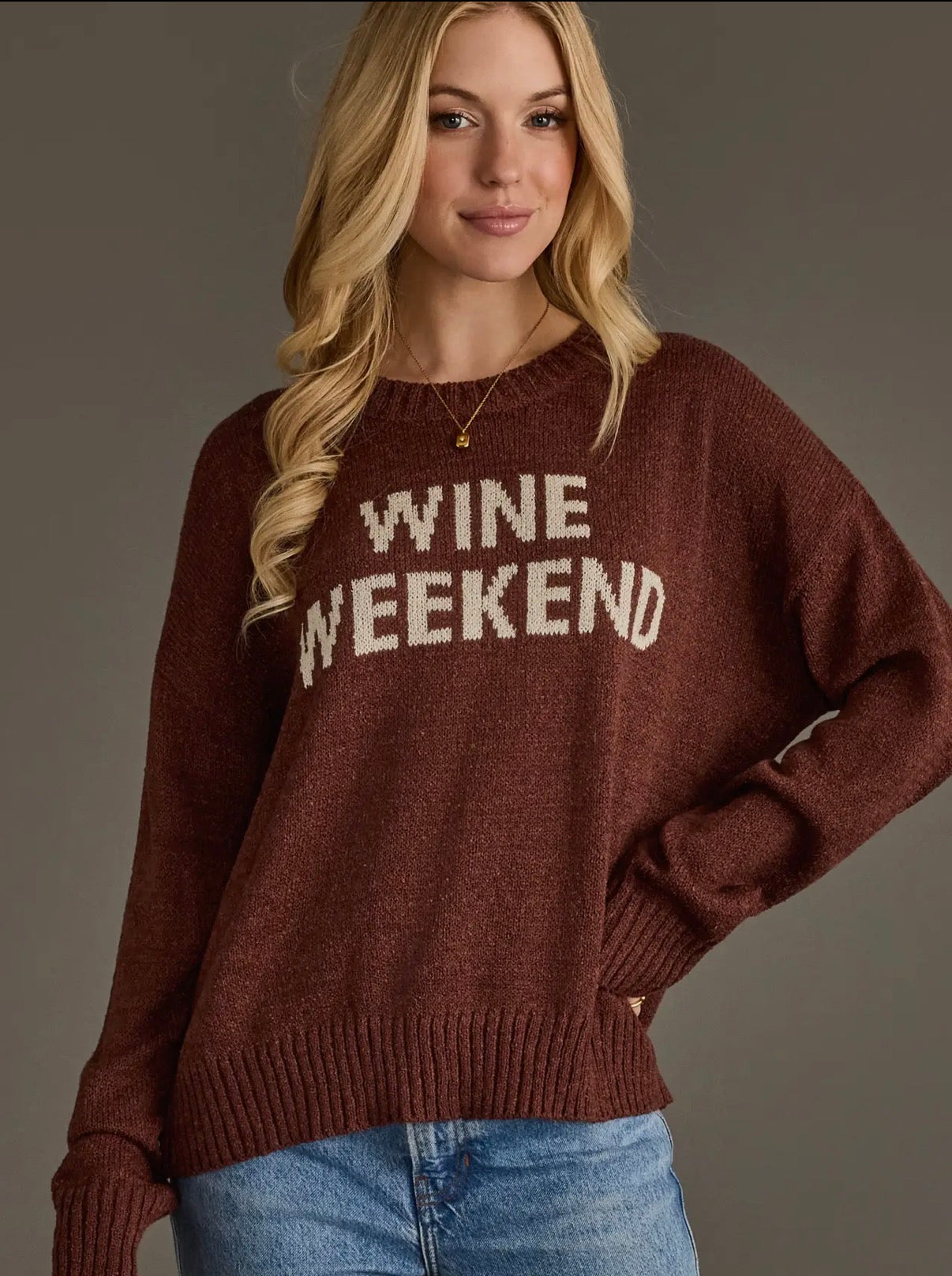 Wine Weekend Sweater