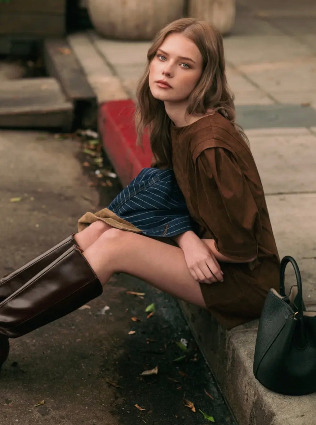 Shyla Suede Dress