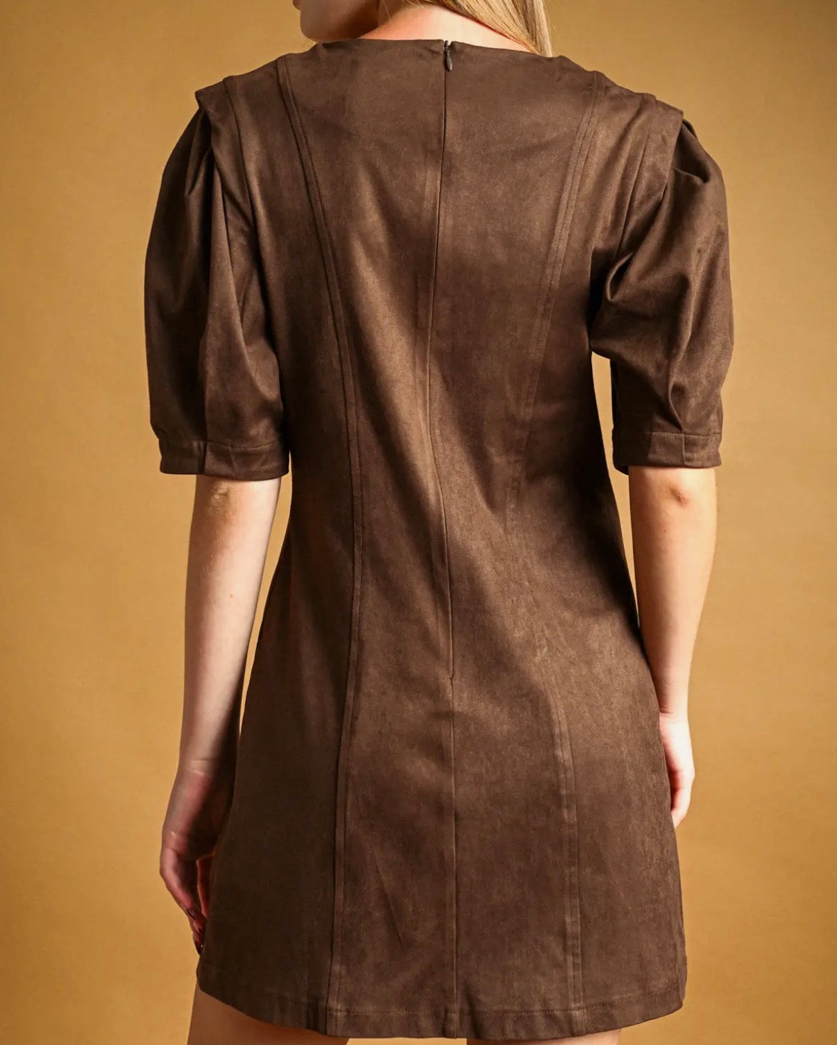 Shyla Suede Dress