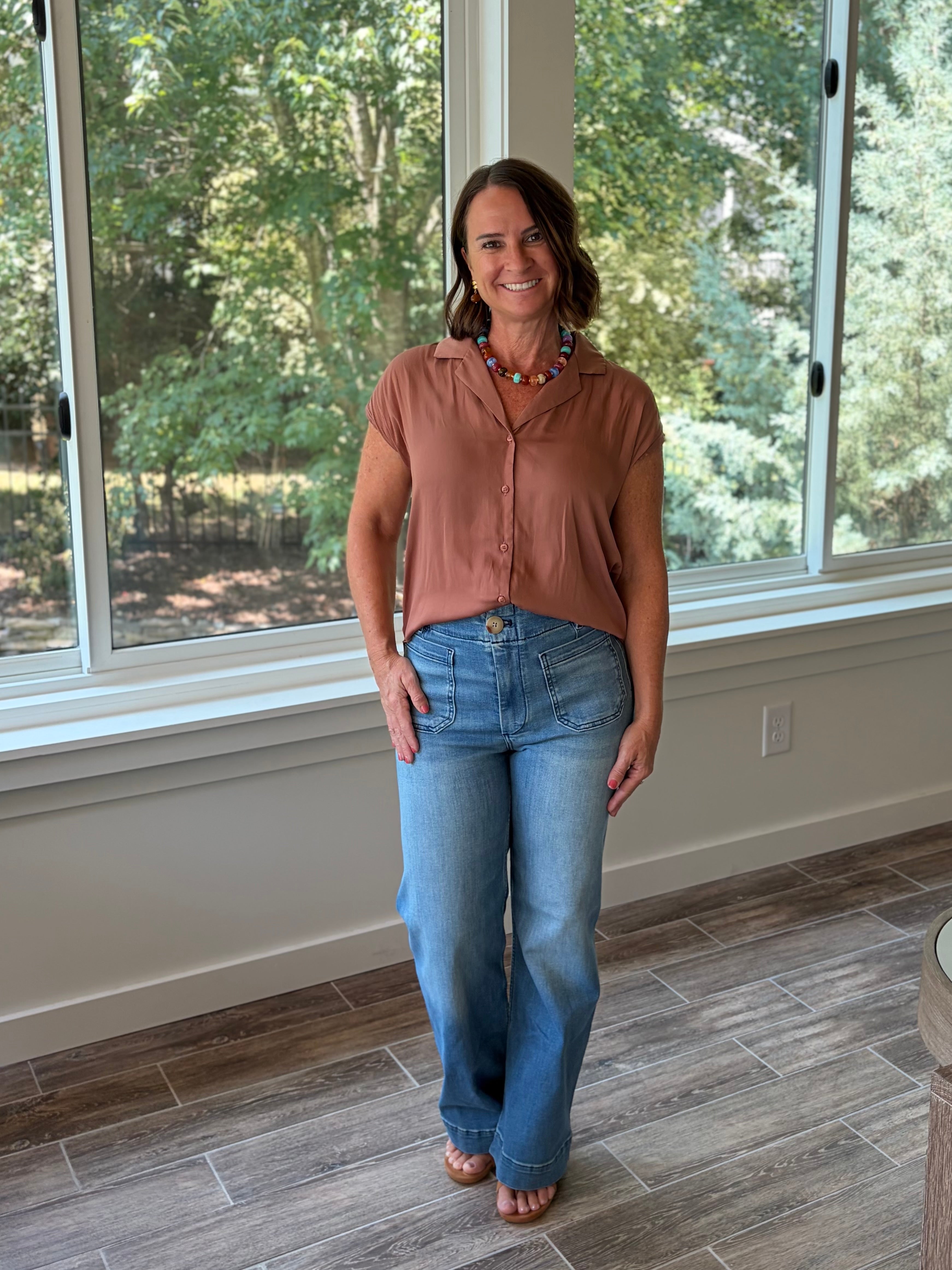 Belinda Button Down Blouse