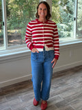 Cami Striped Cardigan