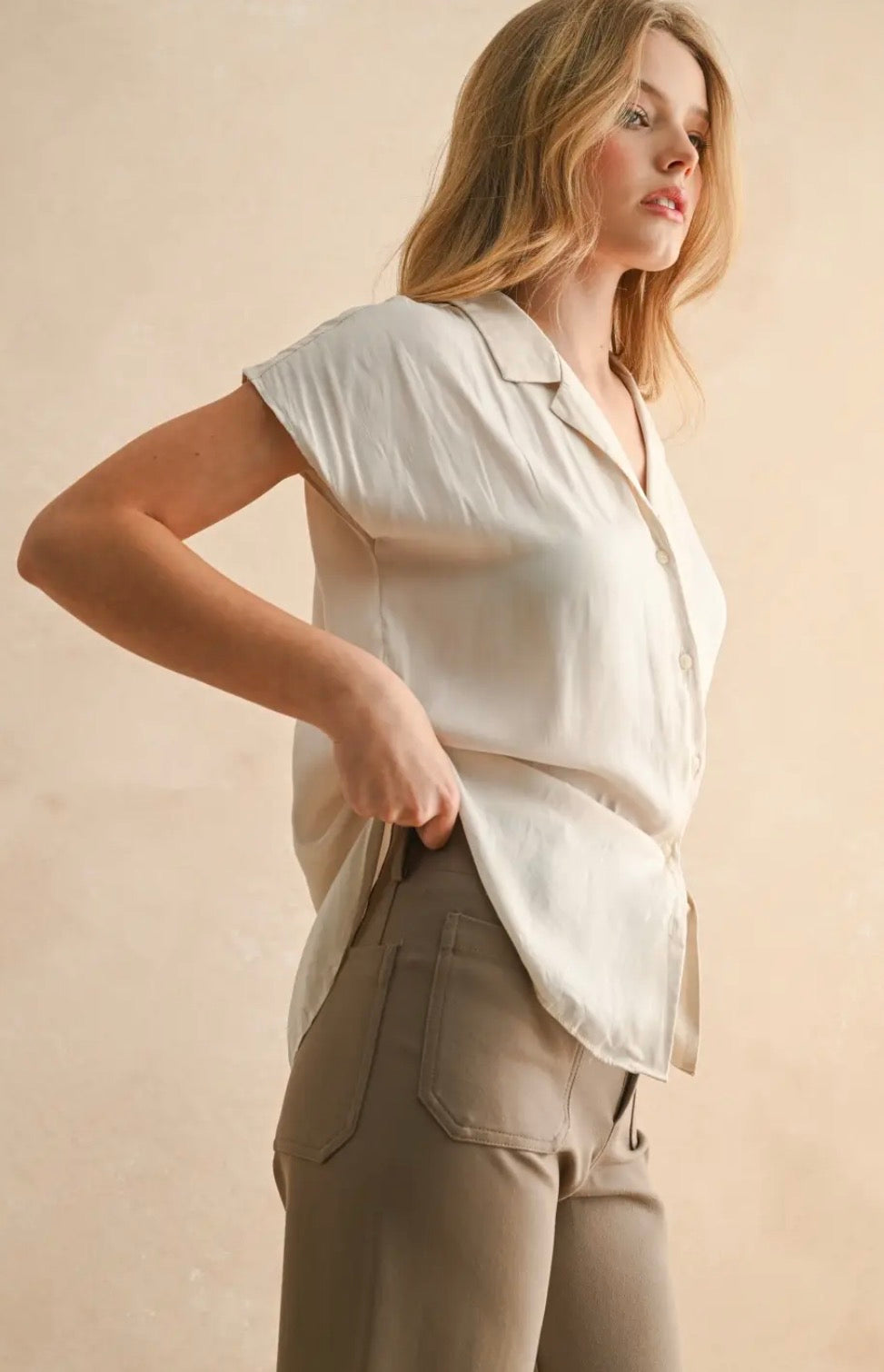 Belinda Button Down Blouse
