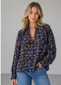 Patricia Abstract Blouse