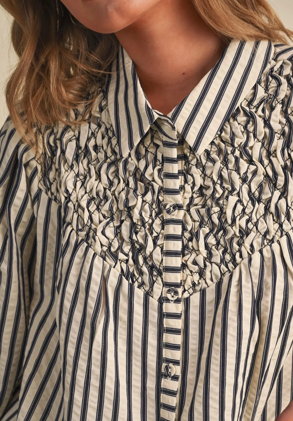 Sallie Striped Top