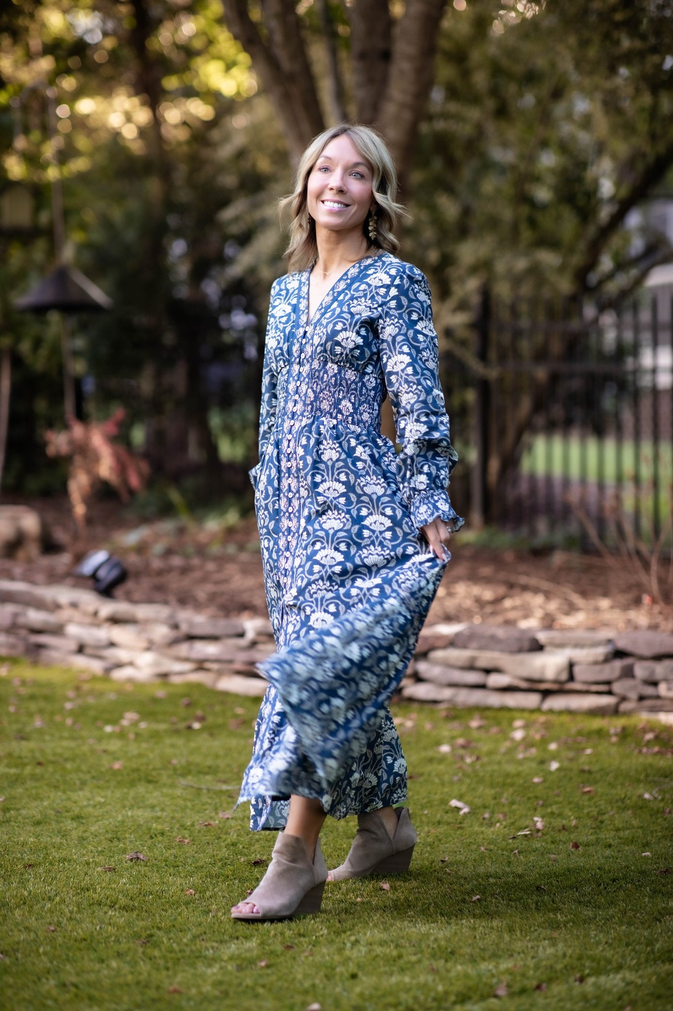 Shania Floral Dress