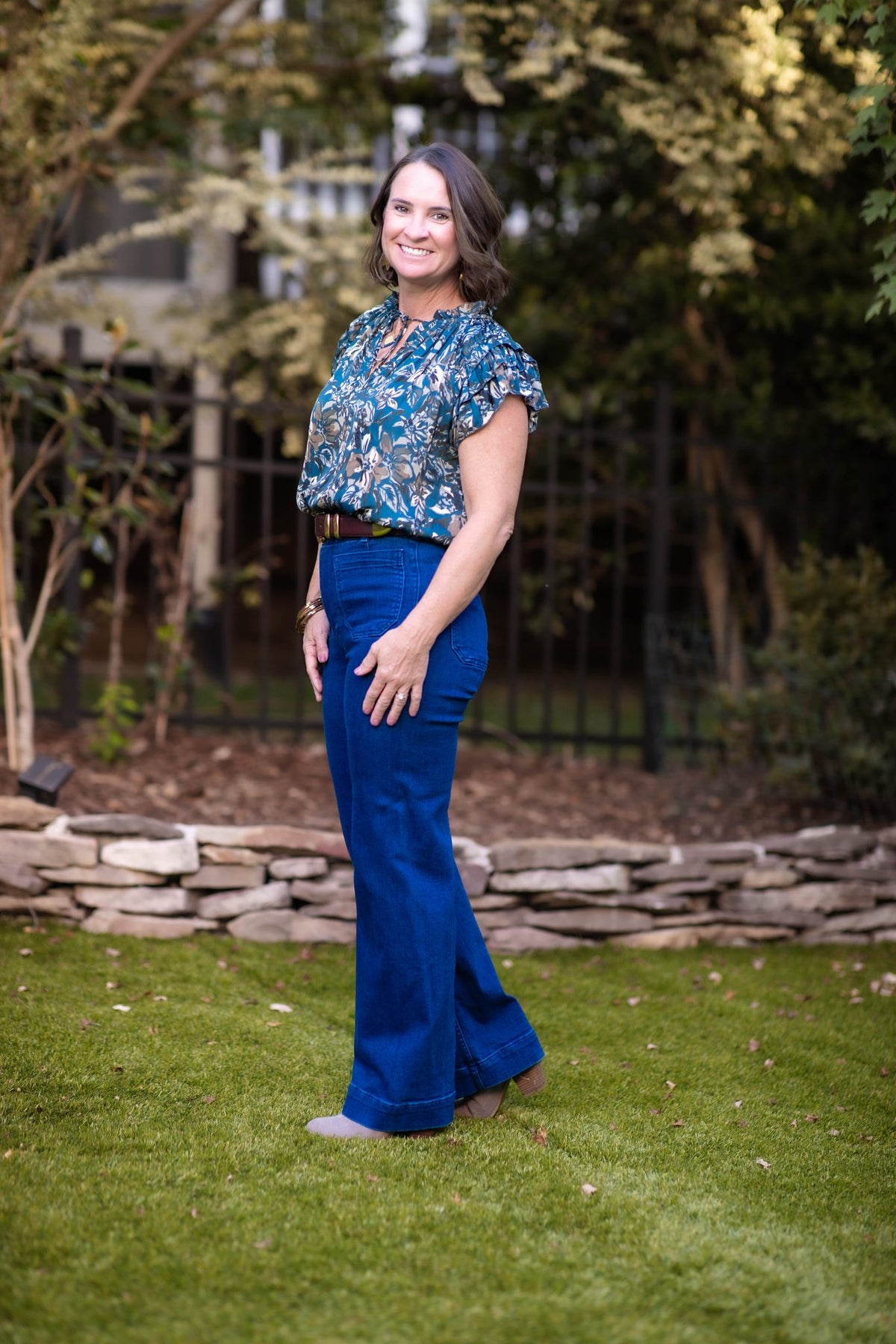 Rachel Ruffle Blouse