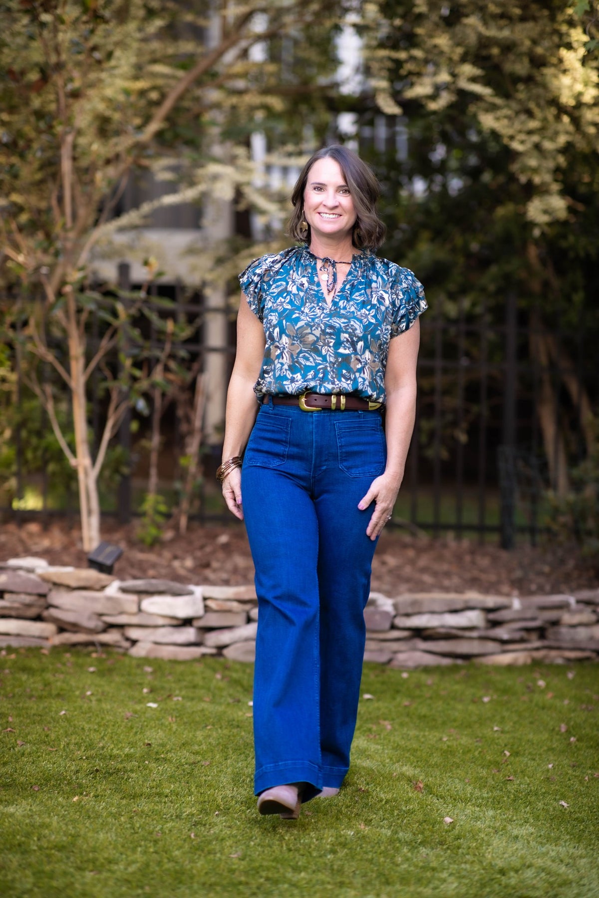 Rachel Ruffle Blouse