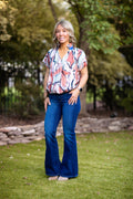 Abby Abstract Blouse