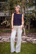 Carrie Sleeveless Knit Sweater