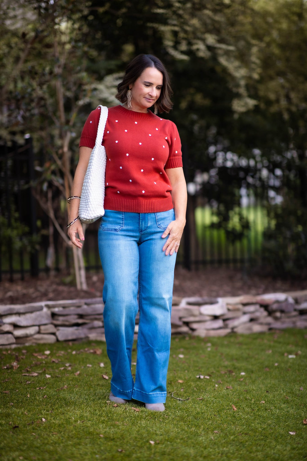 Perry Polka Dot Sweater