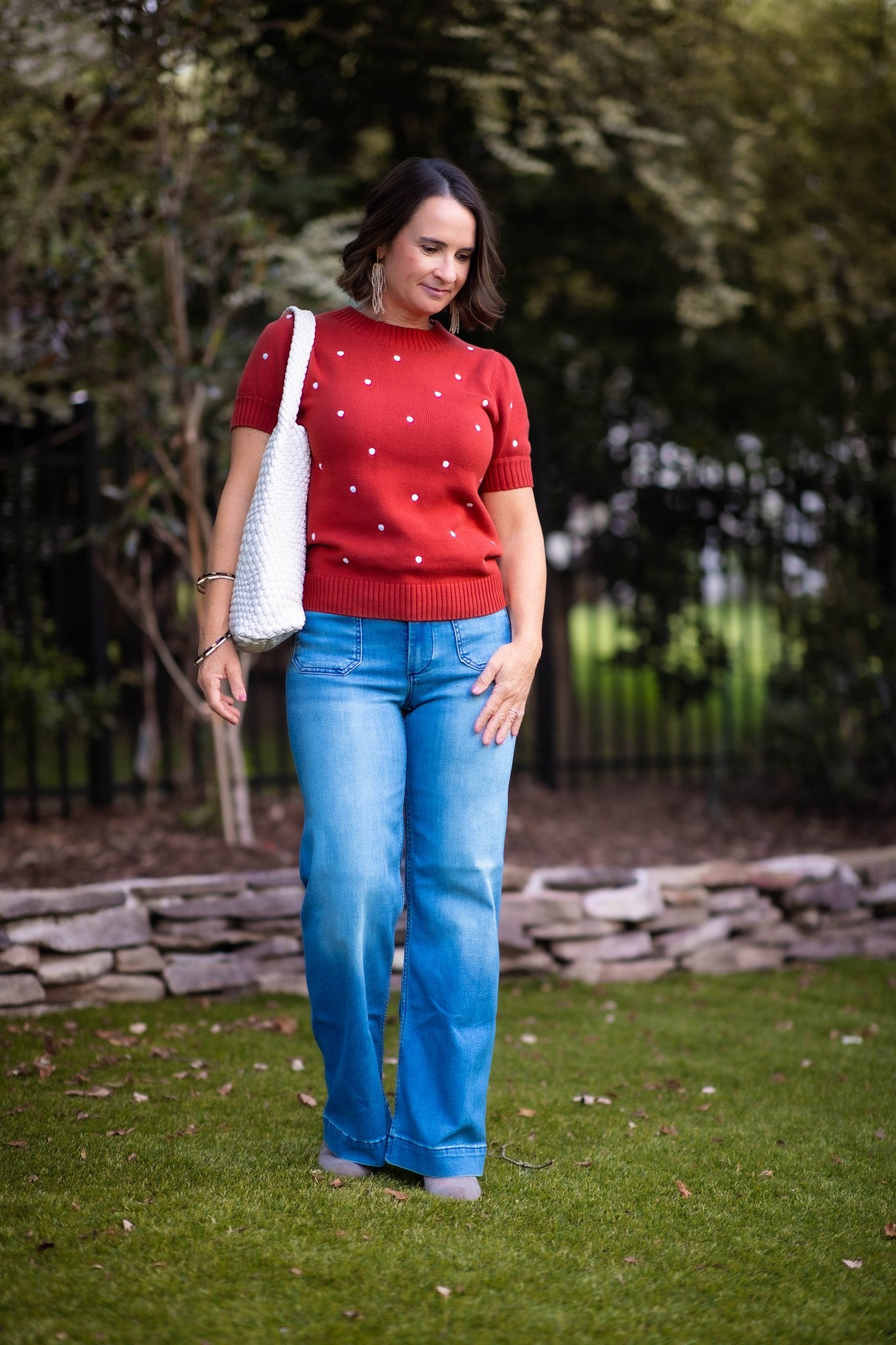 Perry Polka Dot Sweater