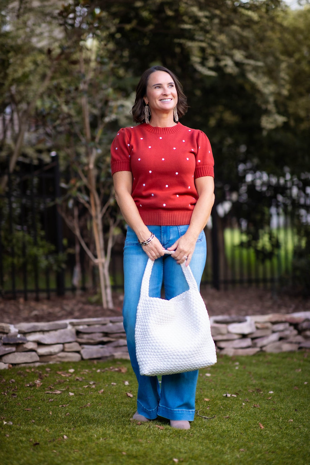 Perry Polka Dot Sweater
