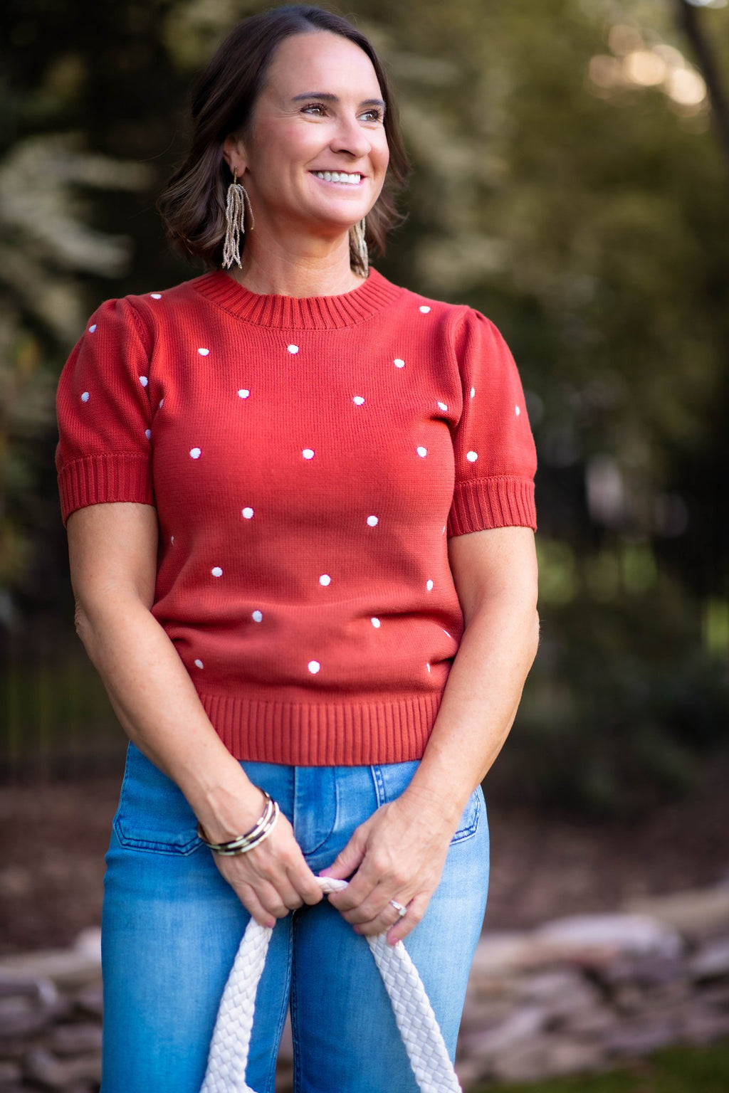 Perry Polka Dot Sweater