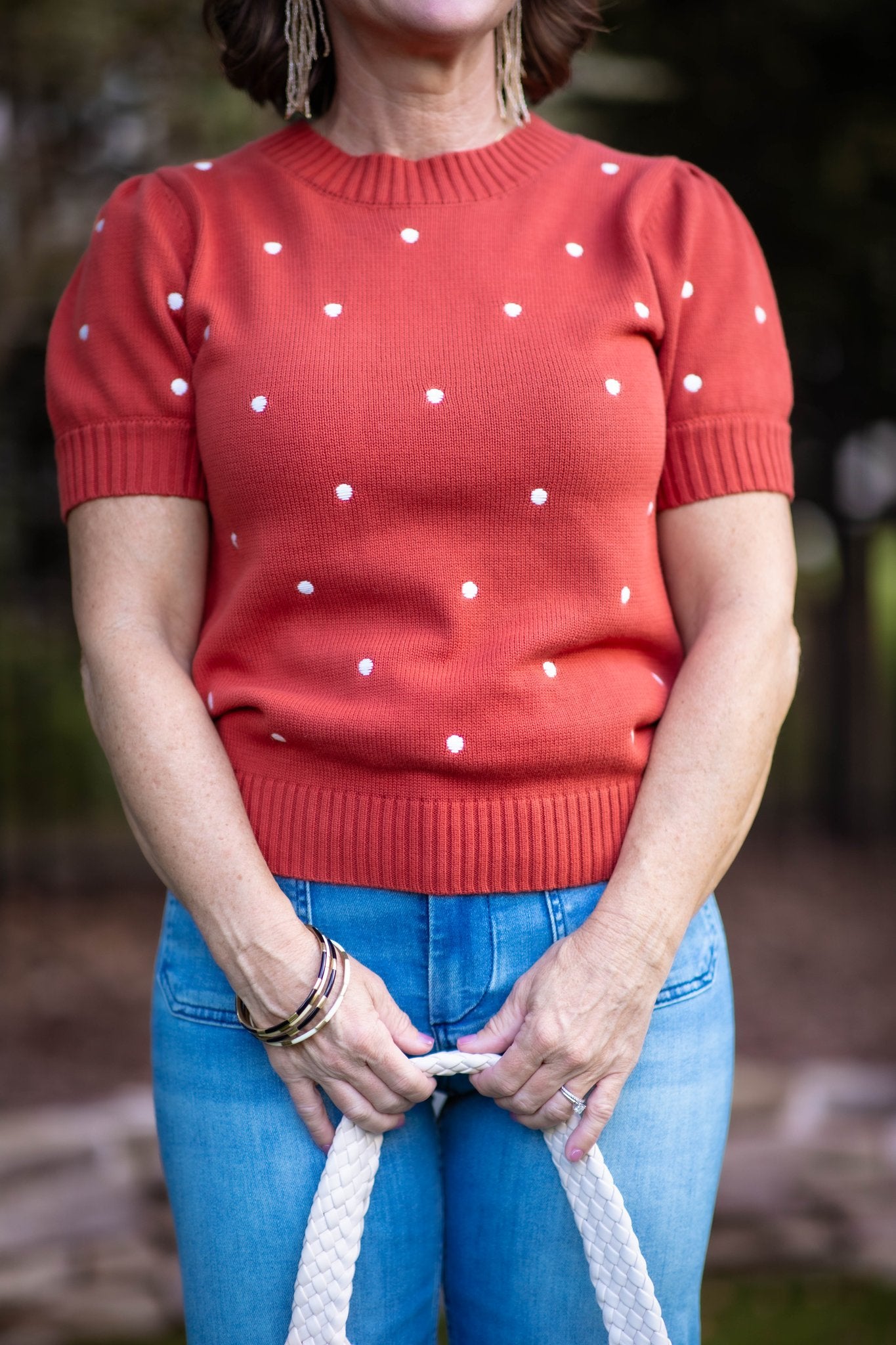 Perry Polka Dot Sweater
