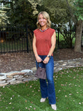 Mya Sleeveless Sweater