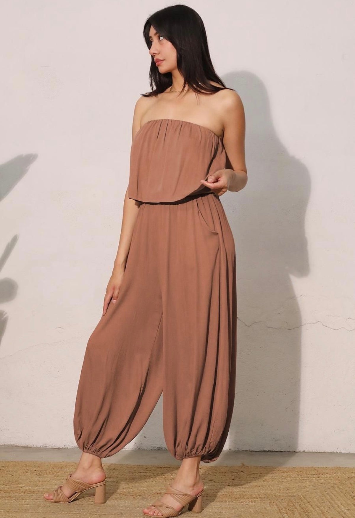 Veronica Coco Jumpsuit by KLD