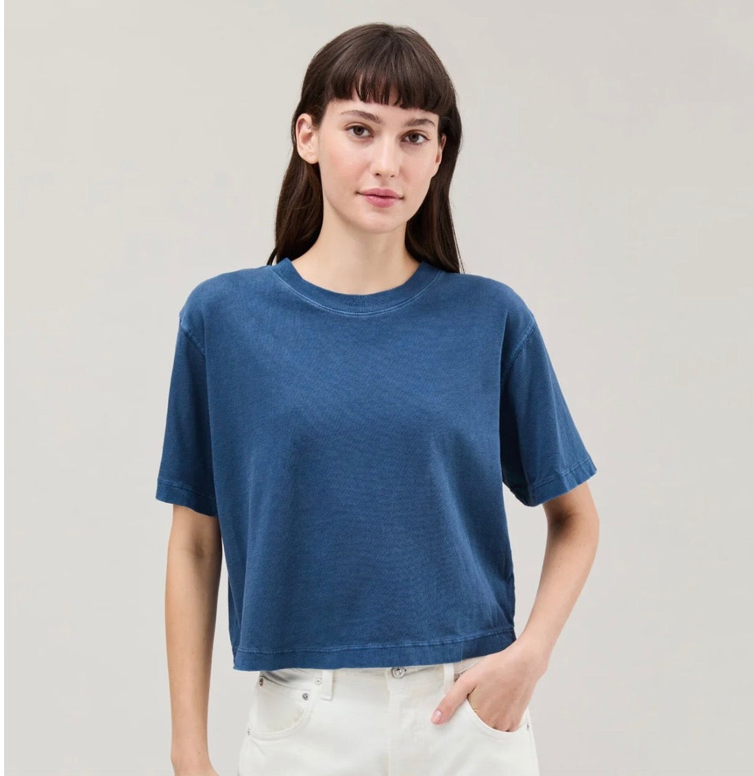 Richer Poorer Relaxed Crop Tee