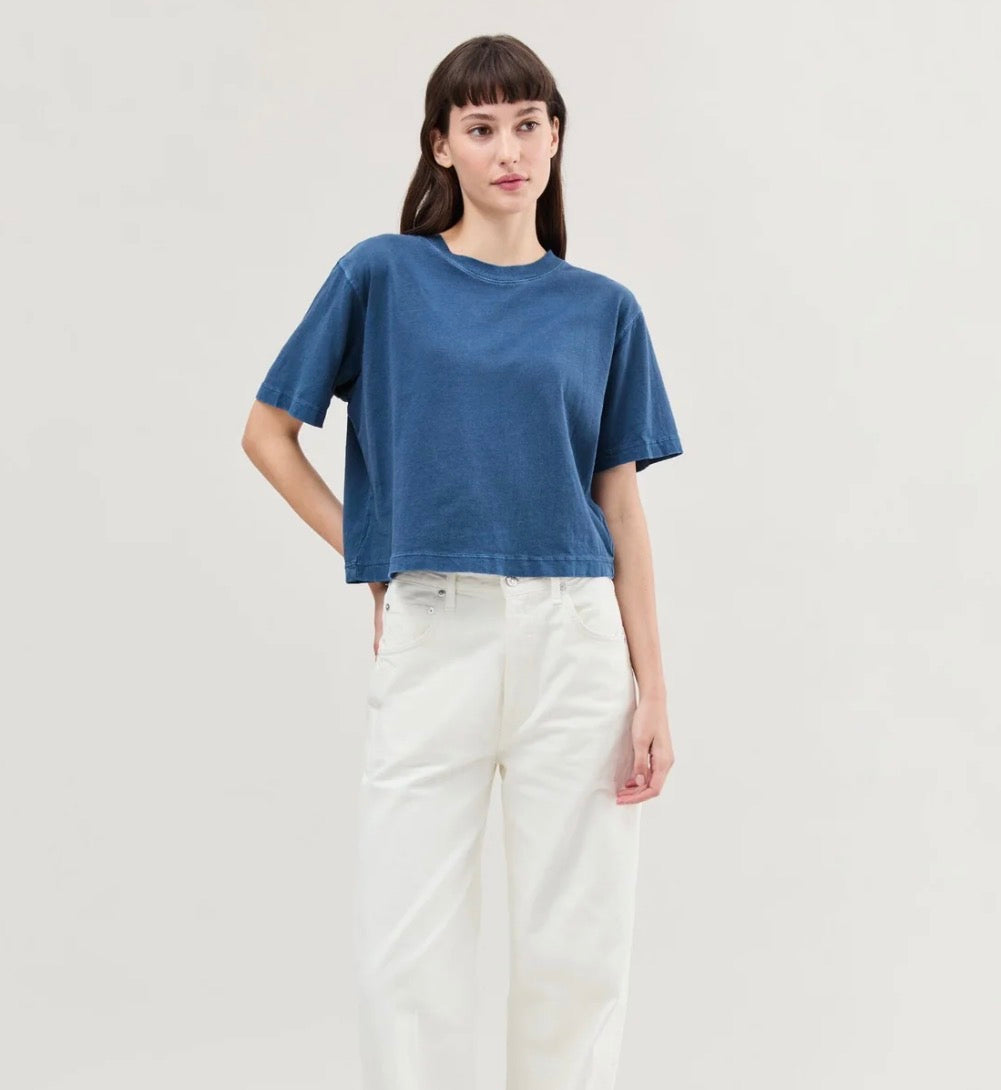 Richer Poorer Relaxed Crop Tee