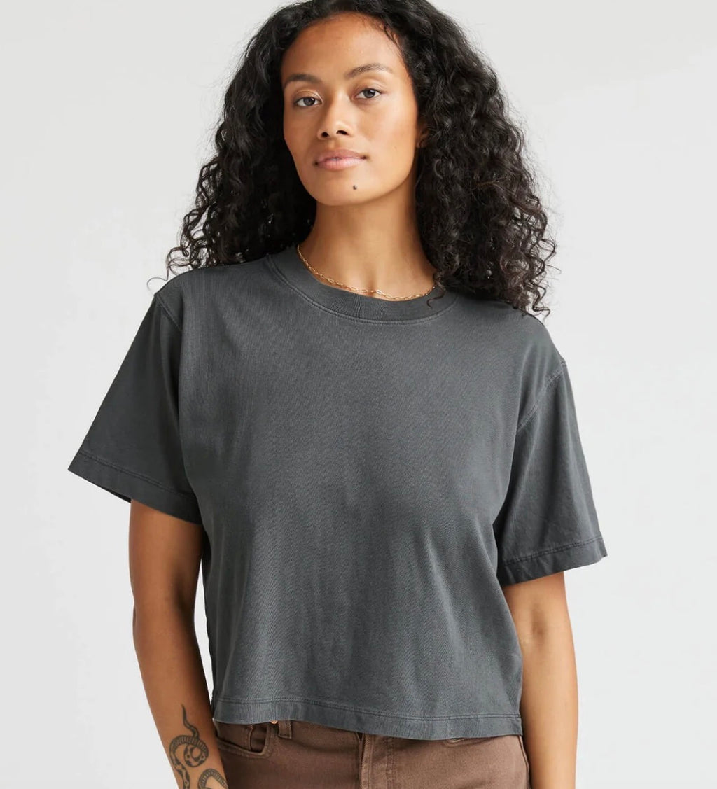 Richer Poorer Relaxed Crop Tee