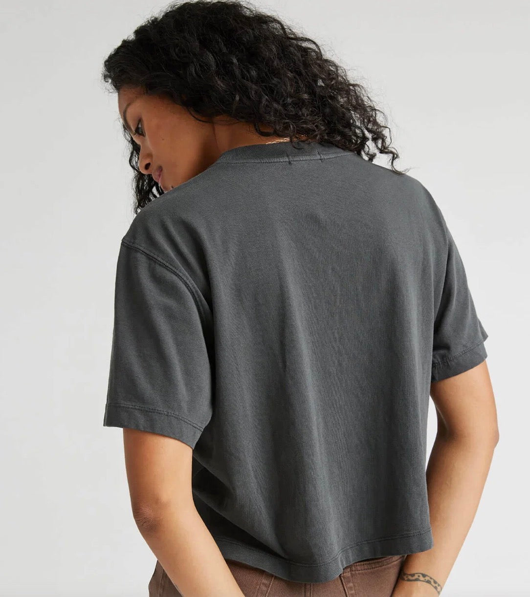 Richer Poorer Relaxed Crop Tee