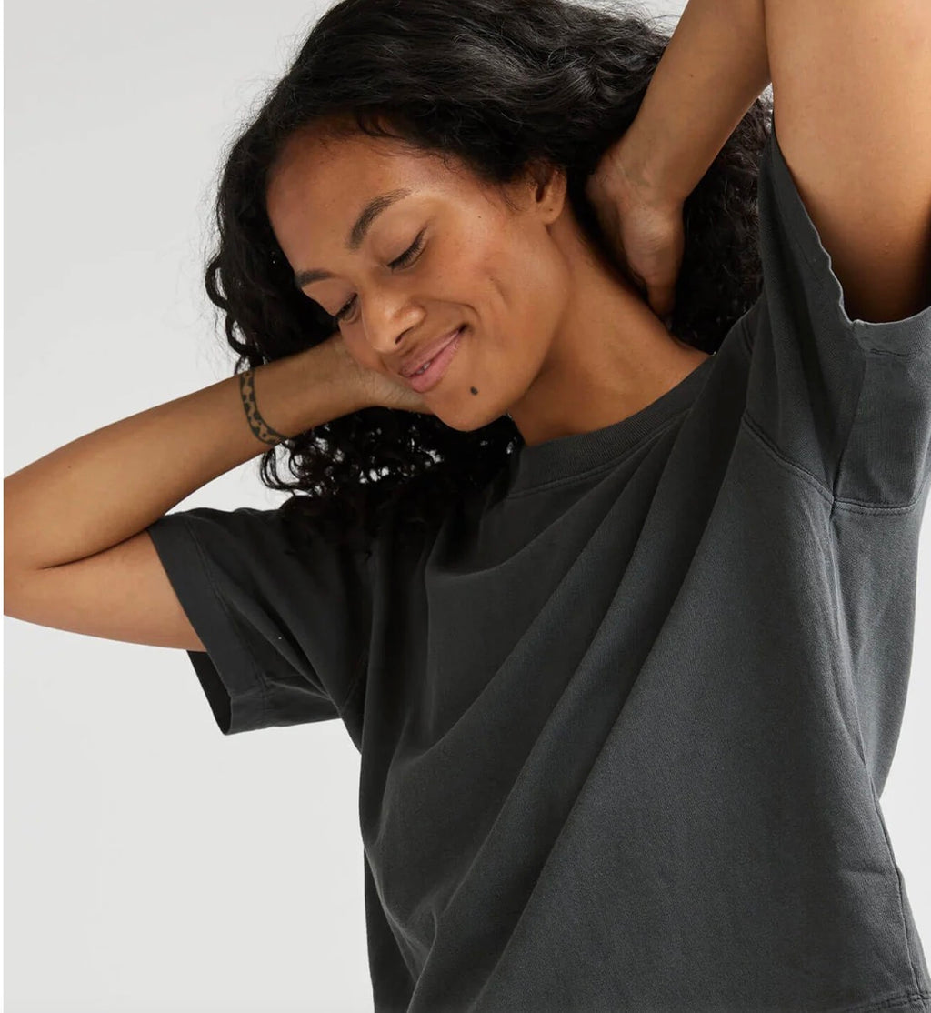 Richer Poorer Relaxed Crop Tee