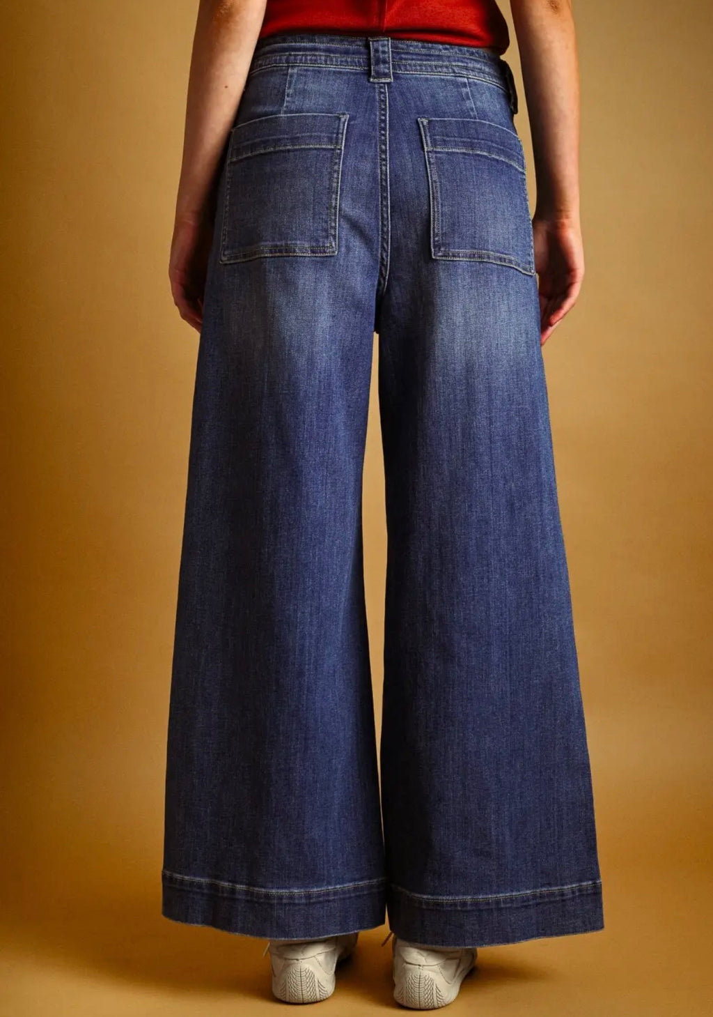 Sklyer Dark Tied Denim Pants