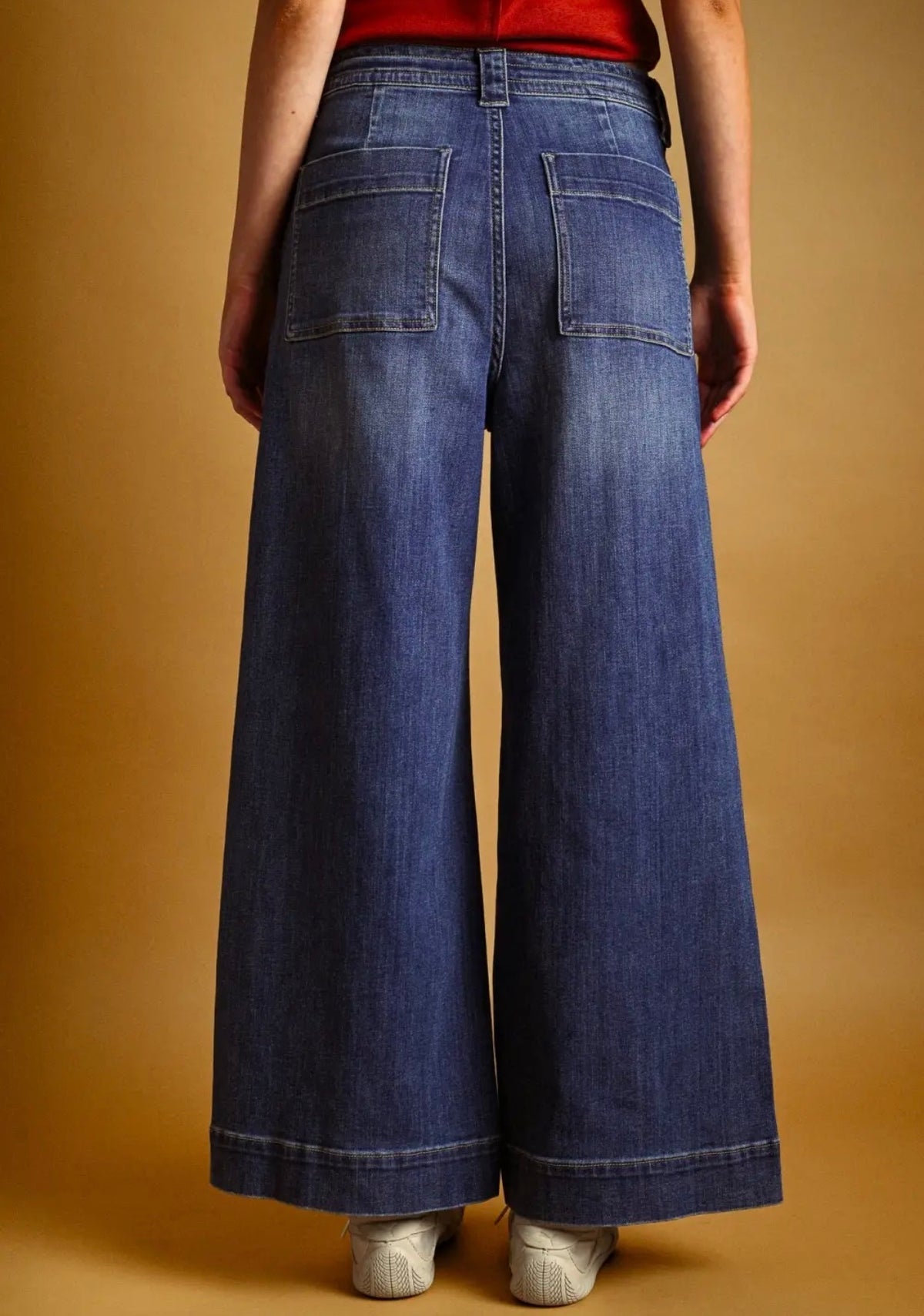 Sklyer Dark Tied Denim Pants