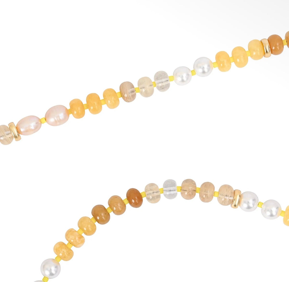 Blush Honey Jade Necklace by Cape Diablo