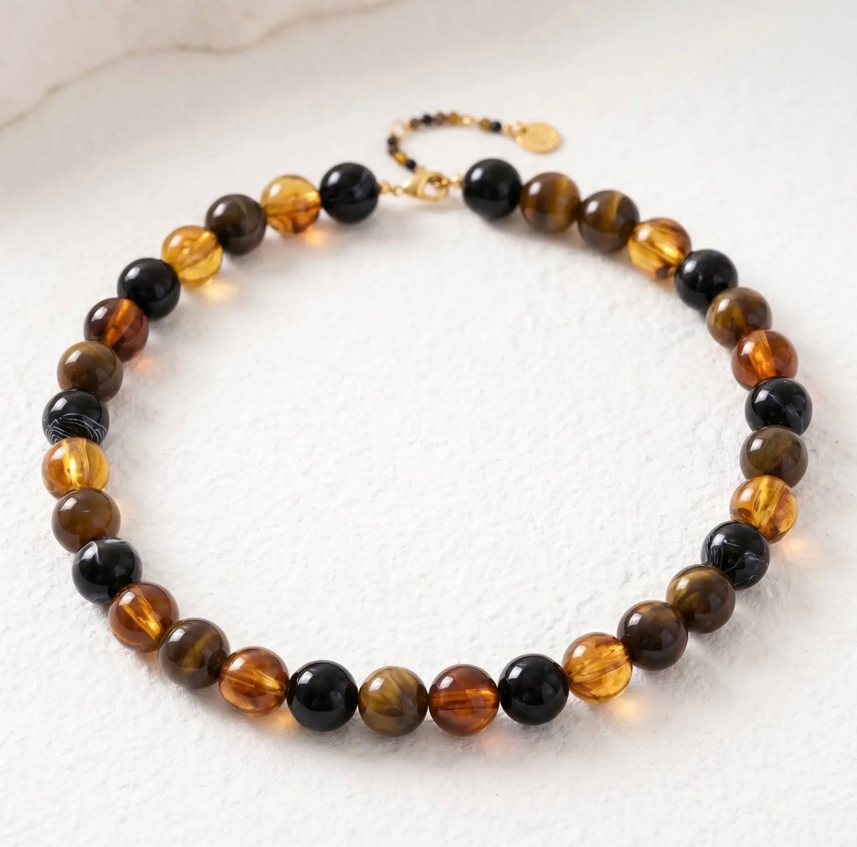 Toasted Caramel Necklace by Cape Diablo