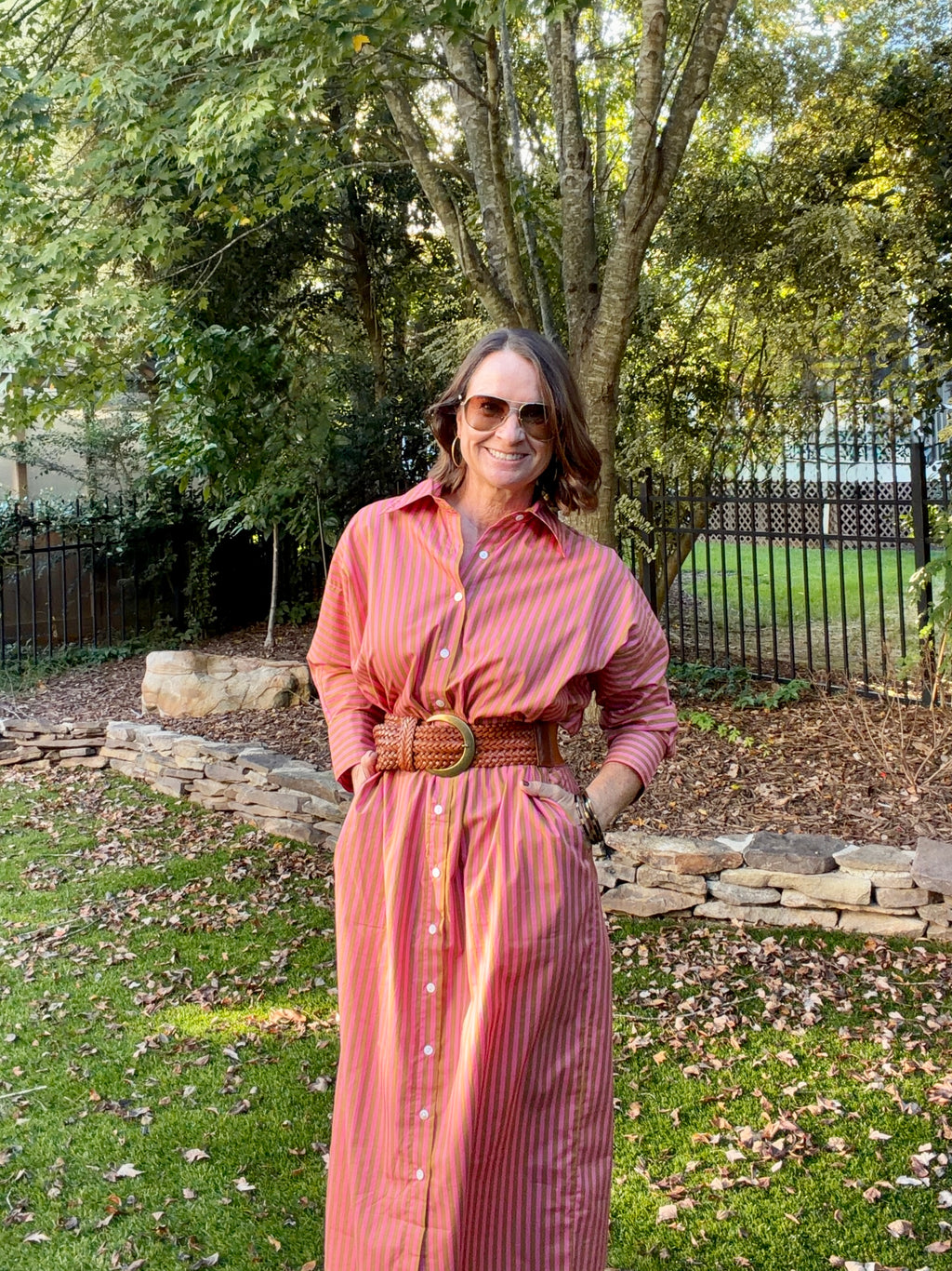 Tatum Shirt Dress by Ink + Alloy