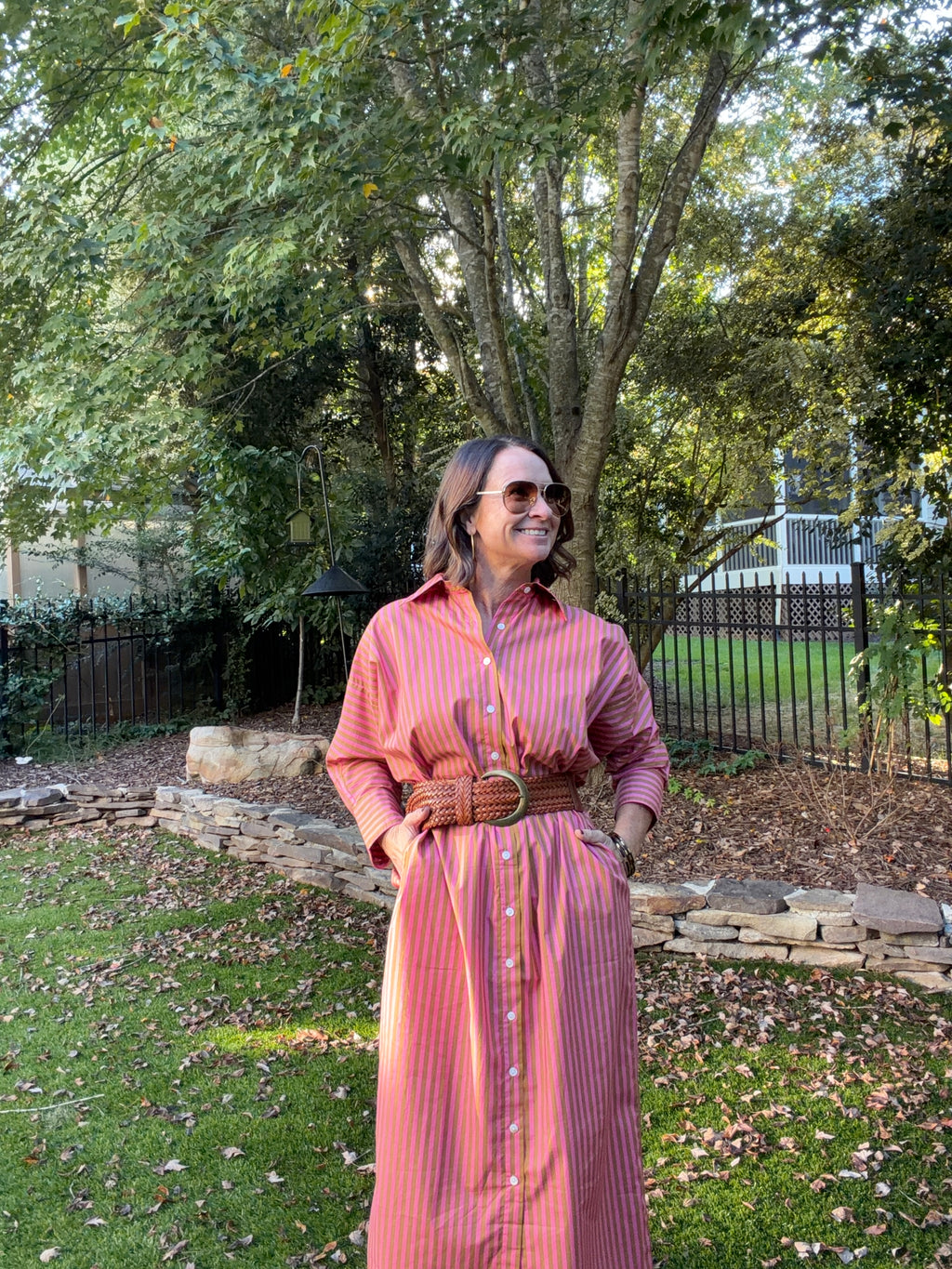 Tatum Shirt Dress by Ink + Alloy