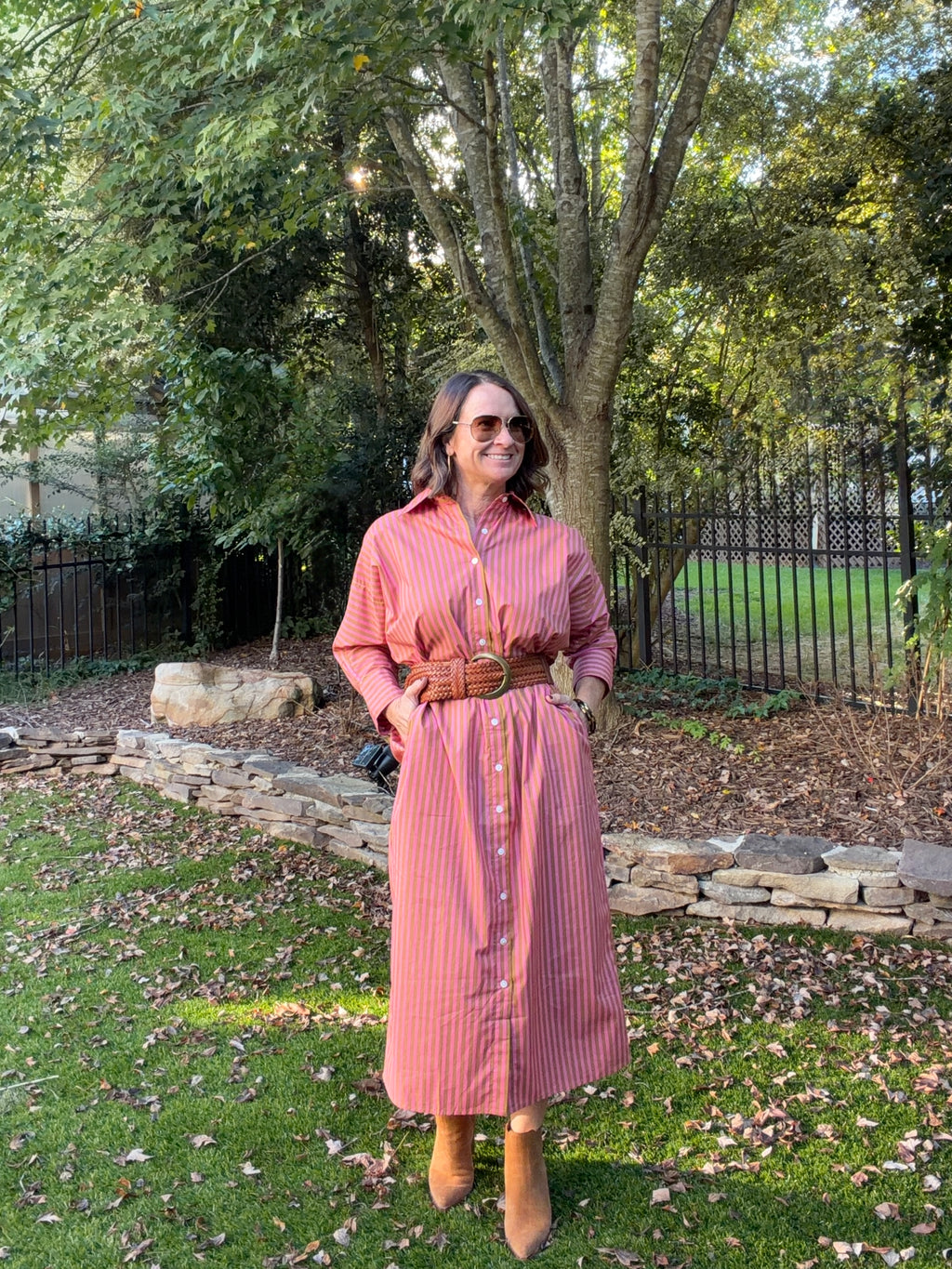 Tatum Shirt Dress by Ink + Alloy