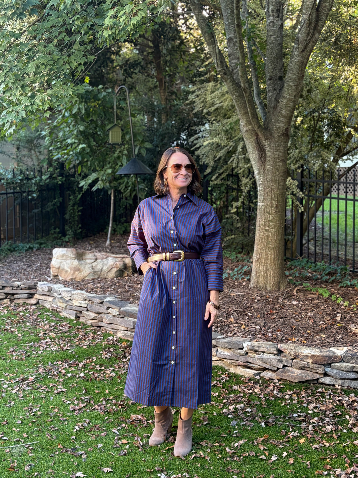 Tatum Shirt Dress by Ink + Alloy