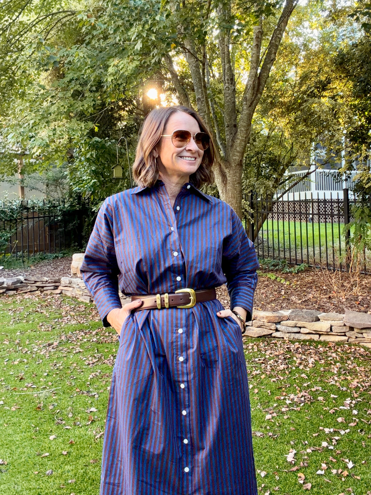 Tatum Shirt Dress by Ink + Alloy