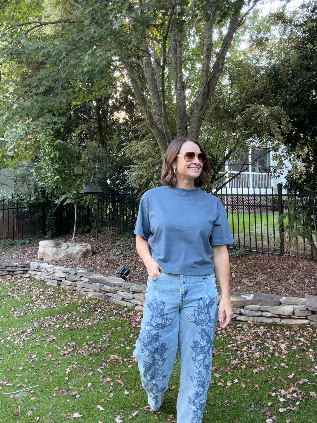 Evie Embroidered Jeans
