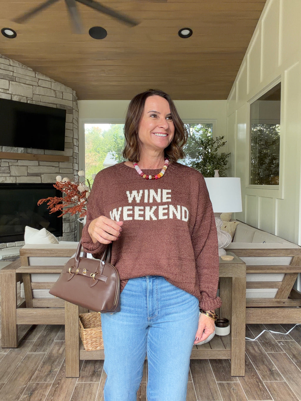 Wine Weekend Sweater