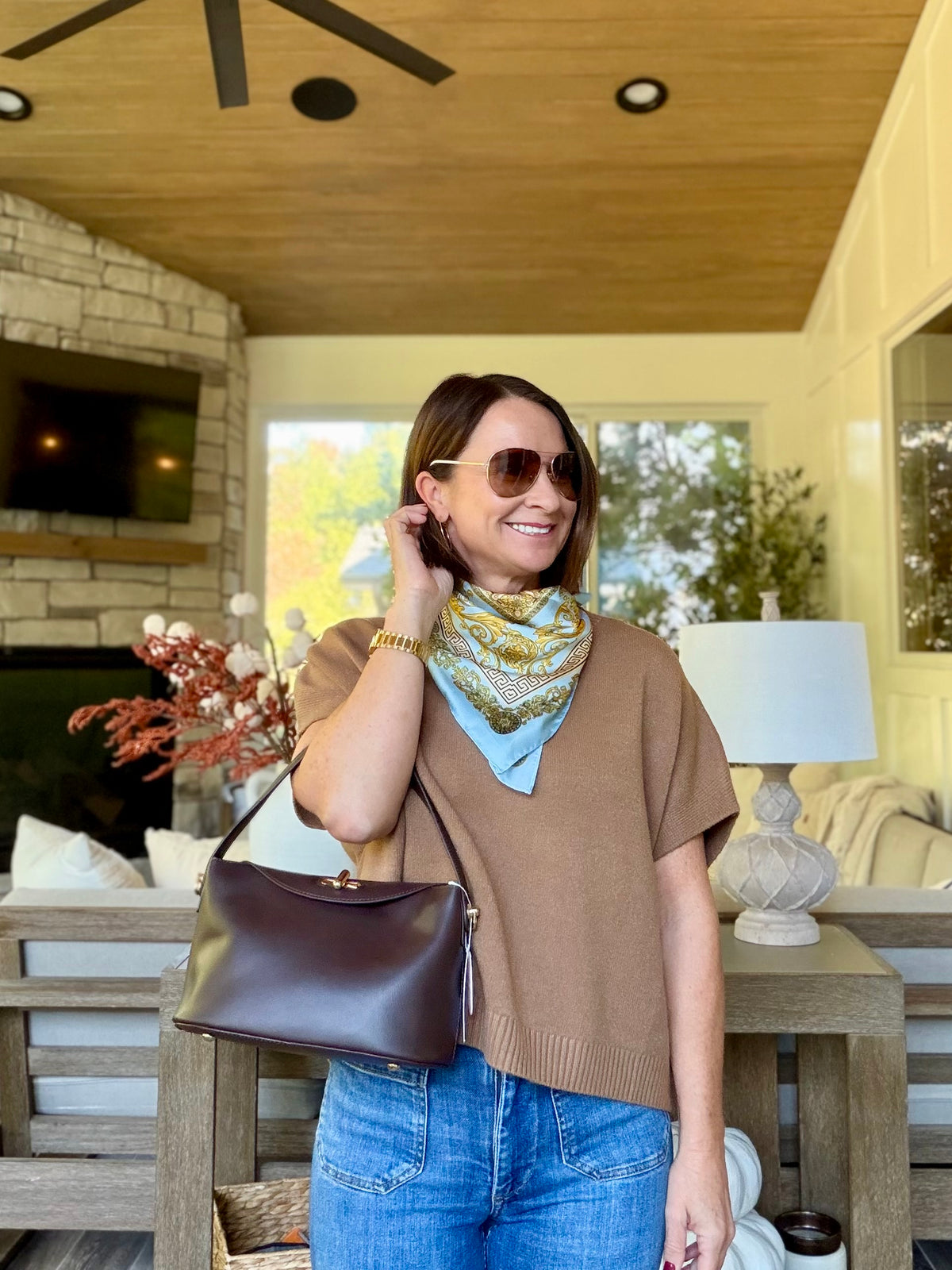 Sallie Short Sleeve Sweater