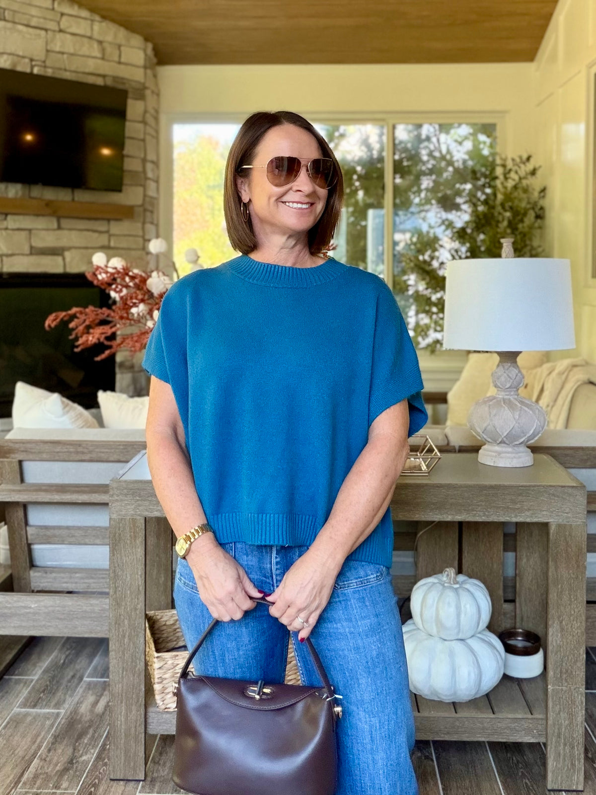 Savannah Short Sleeve Sweater