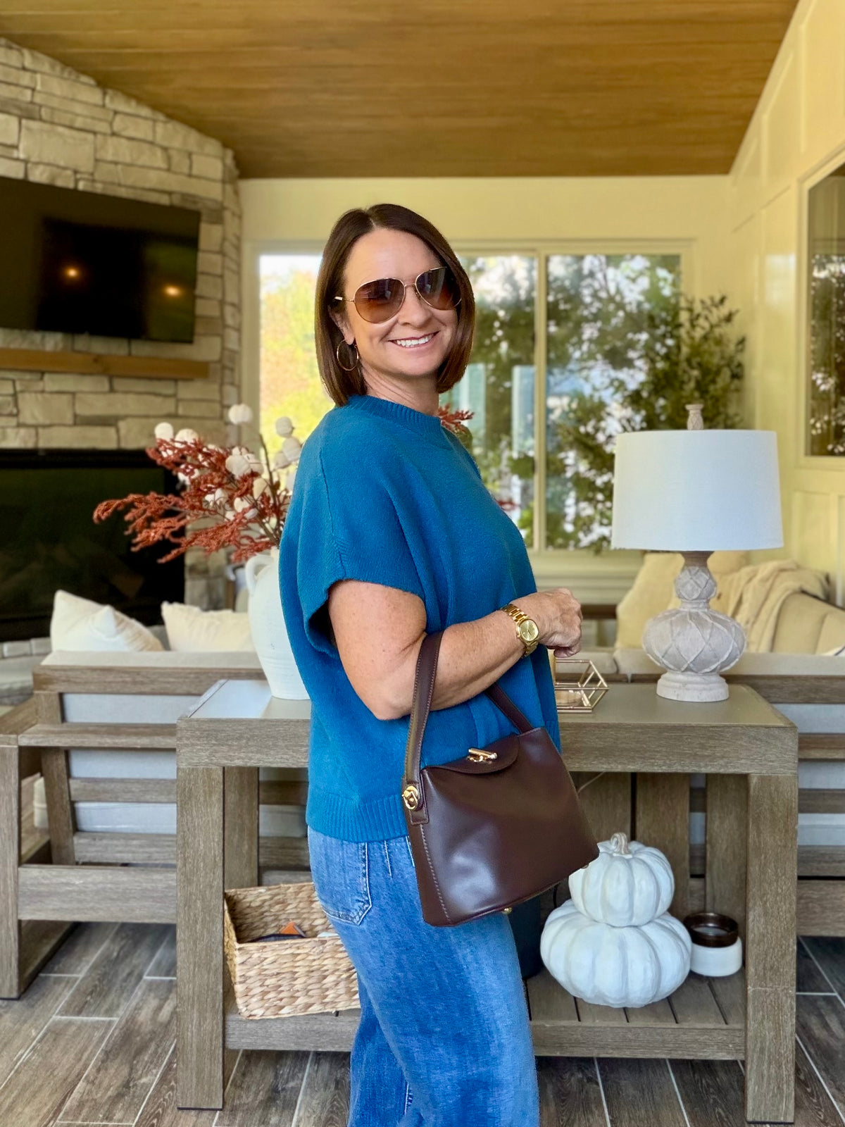 Savannah Short Sleeve Sweater