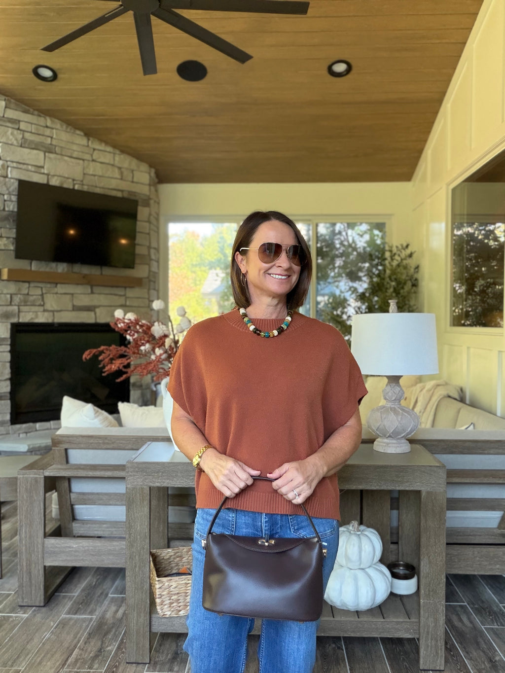 Sienna Short Sleeve Sweater