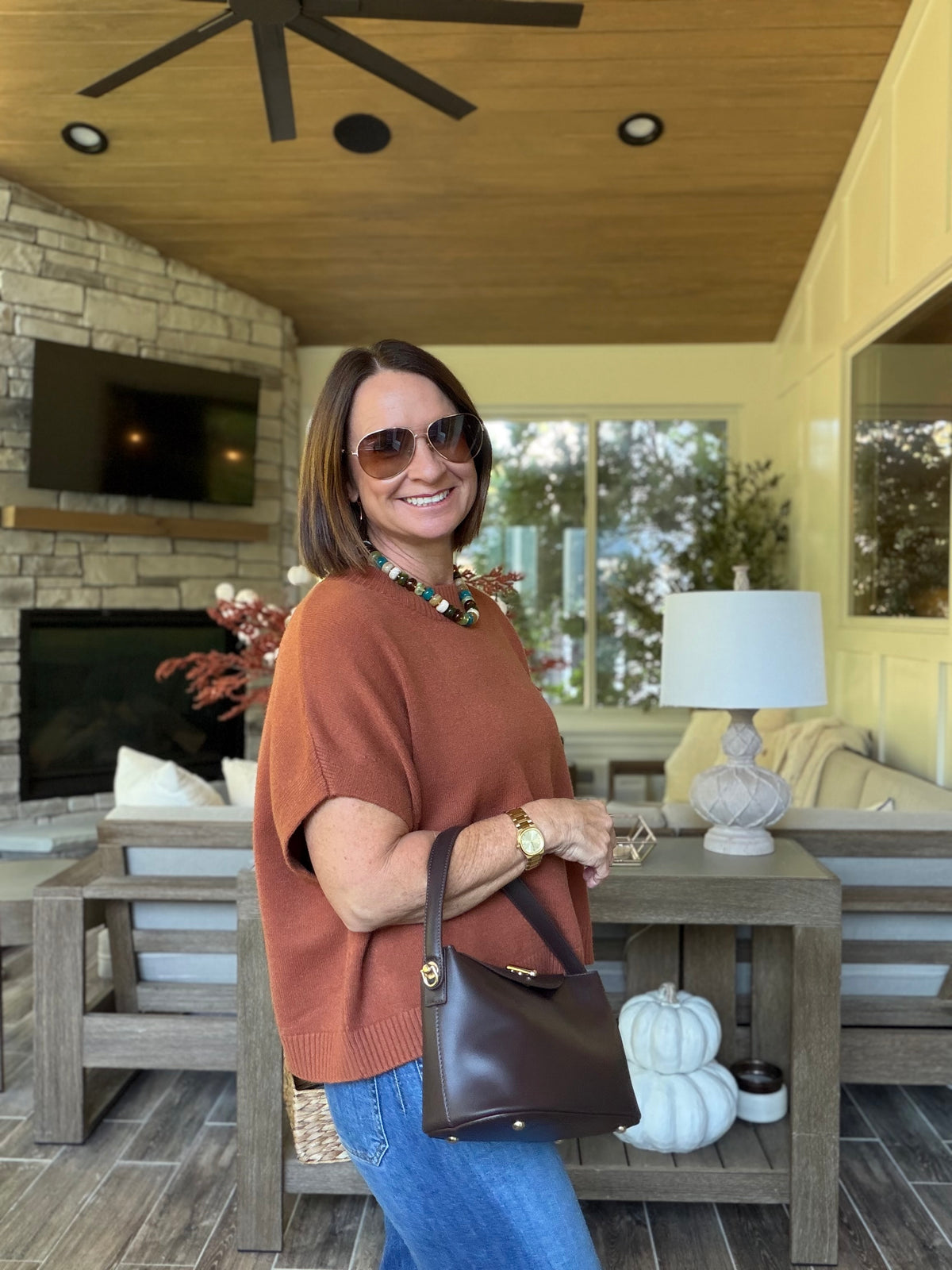 Sienna Short Sleeve Sweater