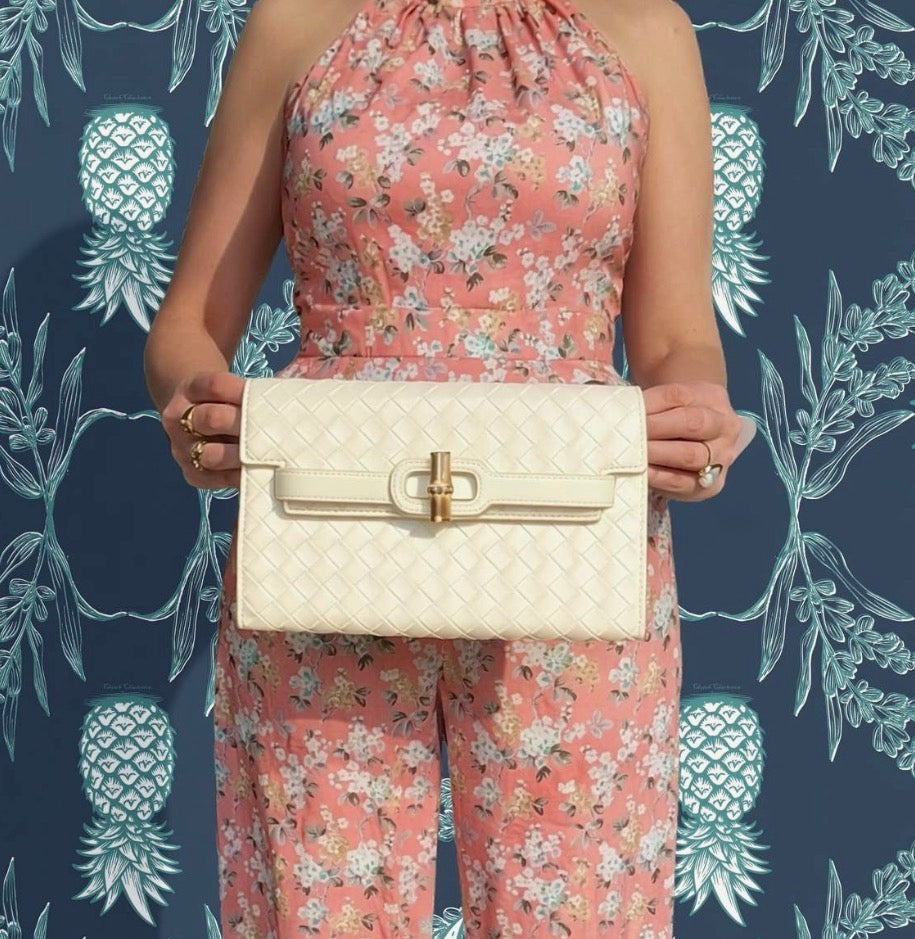 Woven Charleston Clutch