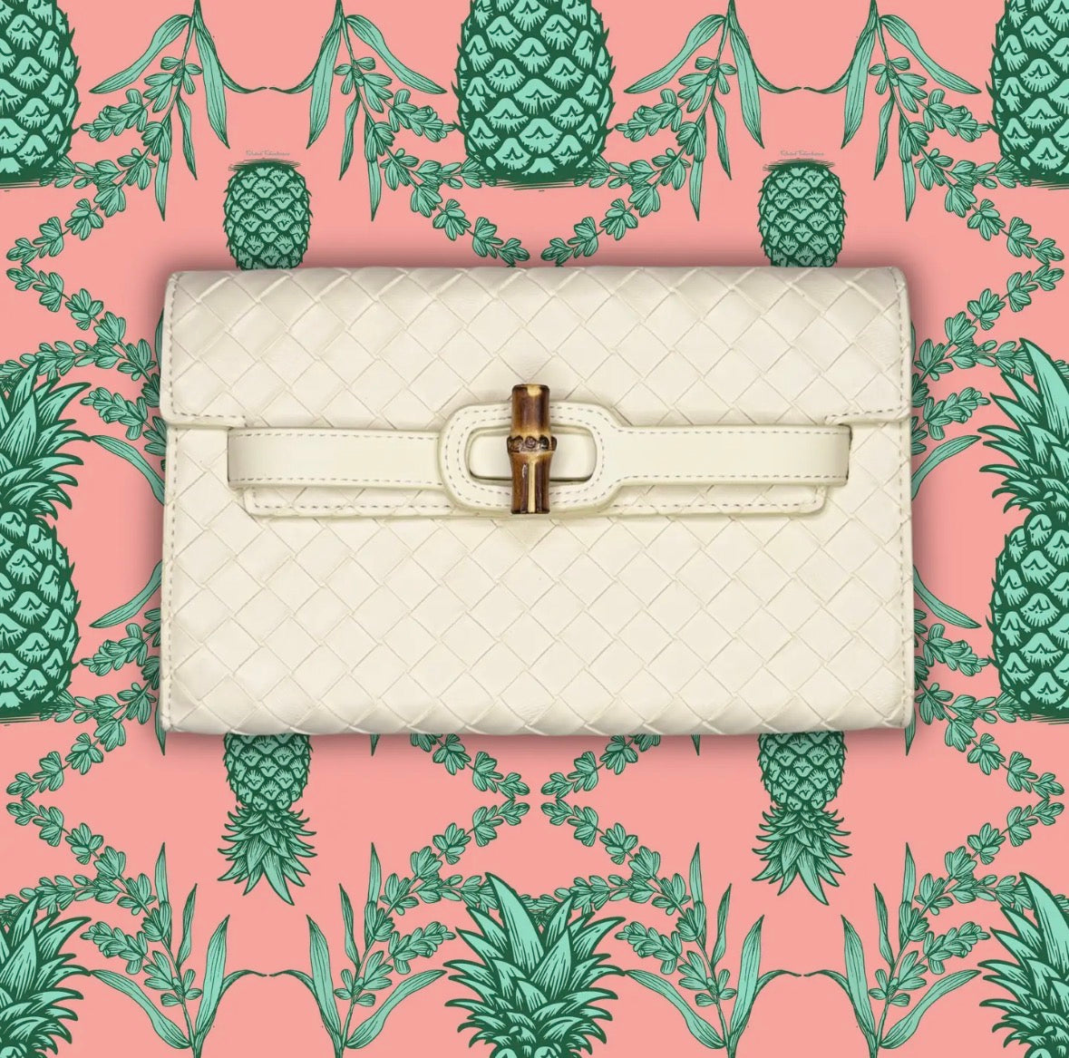 Woven Charleston Clutch