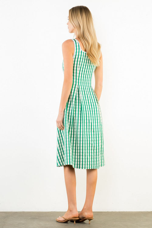 Gwyneth Gingham Dress by THML