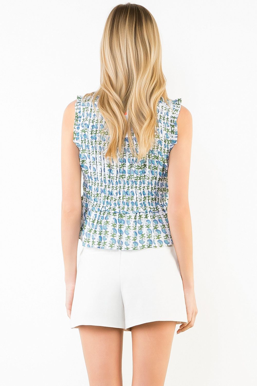 Flora Smocked Top by THML