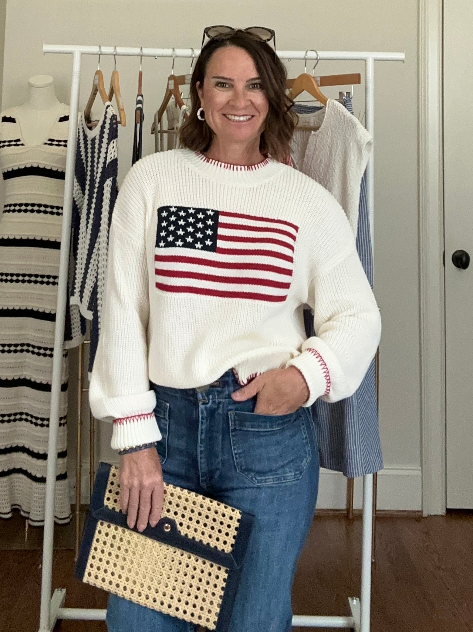America Knit Pullover