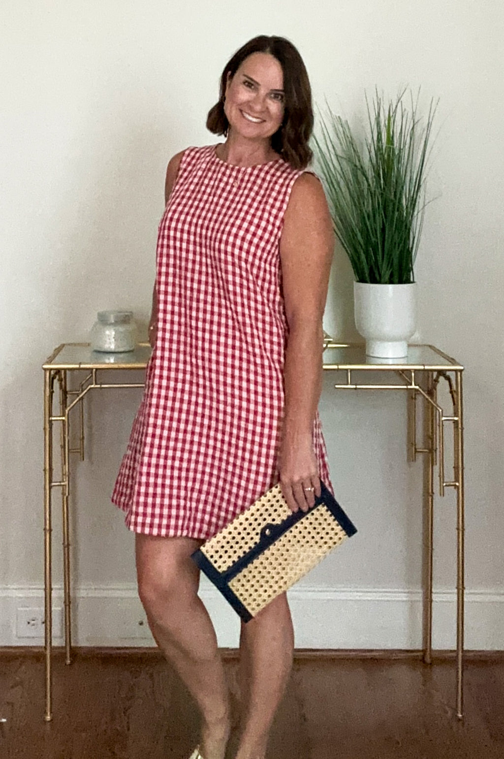 Gretchen Gingham Dress