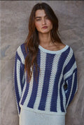 Callie Crochet Pullover